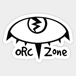 Orc Zone Logo Sticker